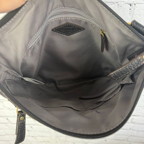 Fossil Black Leather Tessa Crossbody Bag - Picture 7 of 11